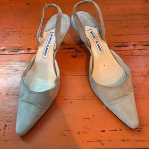 Manolo Blahnik Kitten Heels Size 40